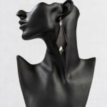 Boucles d’oreilles prestigieuses Ebène Argent 925 – POKOU