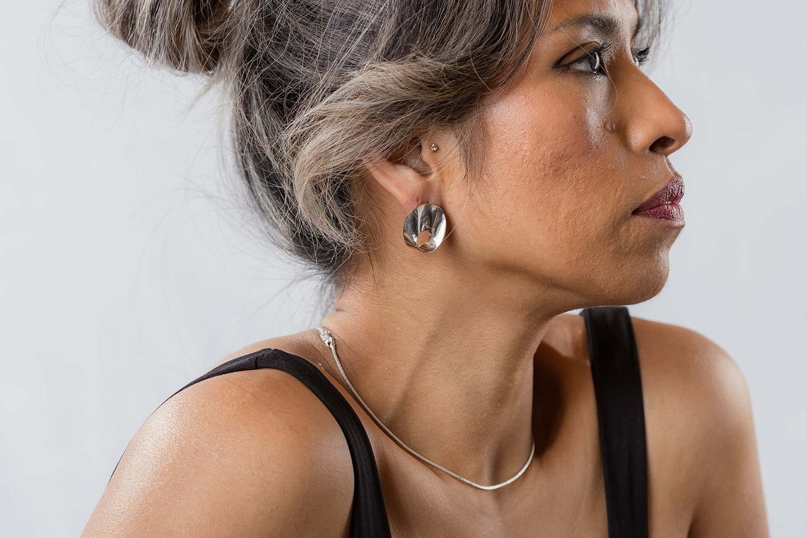 Boucles d'oreilles argent KLOE