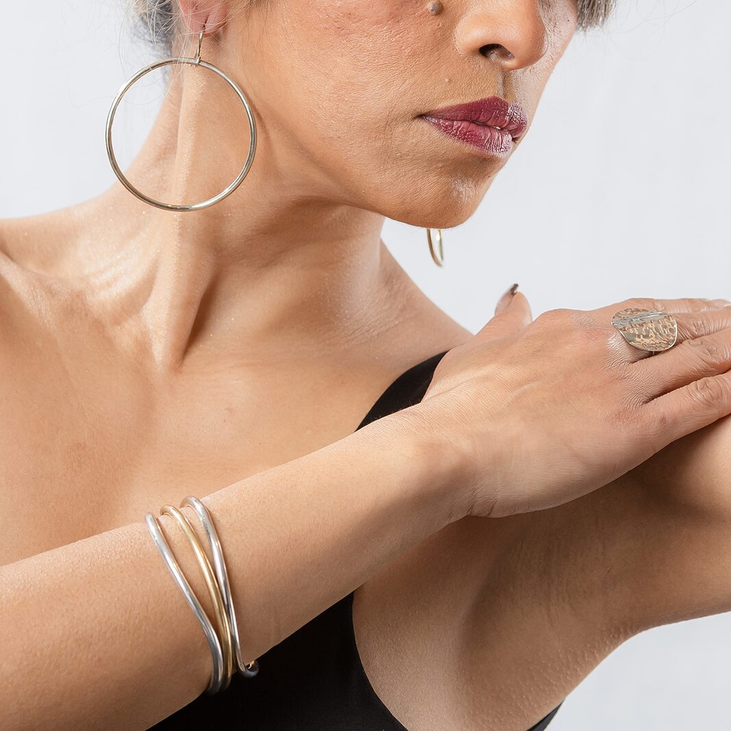 Boucles d'oreilles argent 925 OLA L