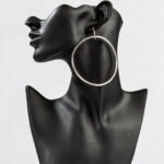 Boucles d'oreilles argent OLA XL