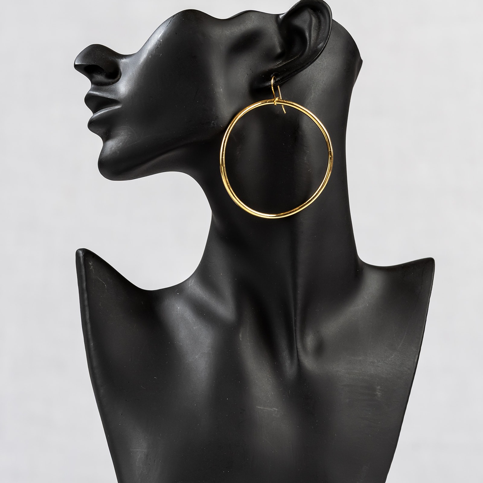 Boucles d'oreilles pendantes laiton OLA