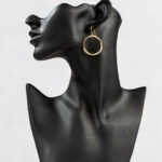 Boucles d'oreilles laiton OLA S