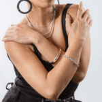 Bracelet argent maille KEMI