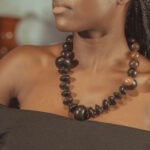 Collier ébène KAKUM mixte
