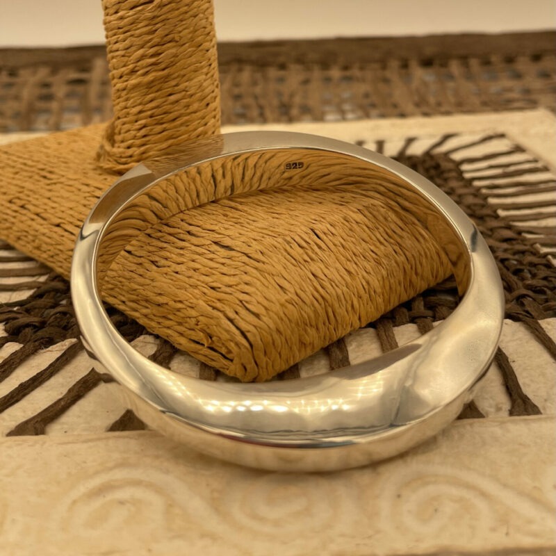 AYELE bracelet ovale en argent