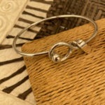 ADE bracelet jonc ovale argent