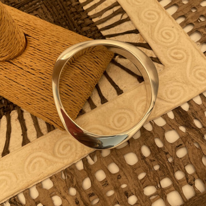 bracelet en argent triangulaire