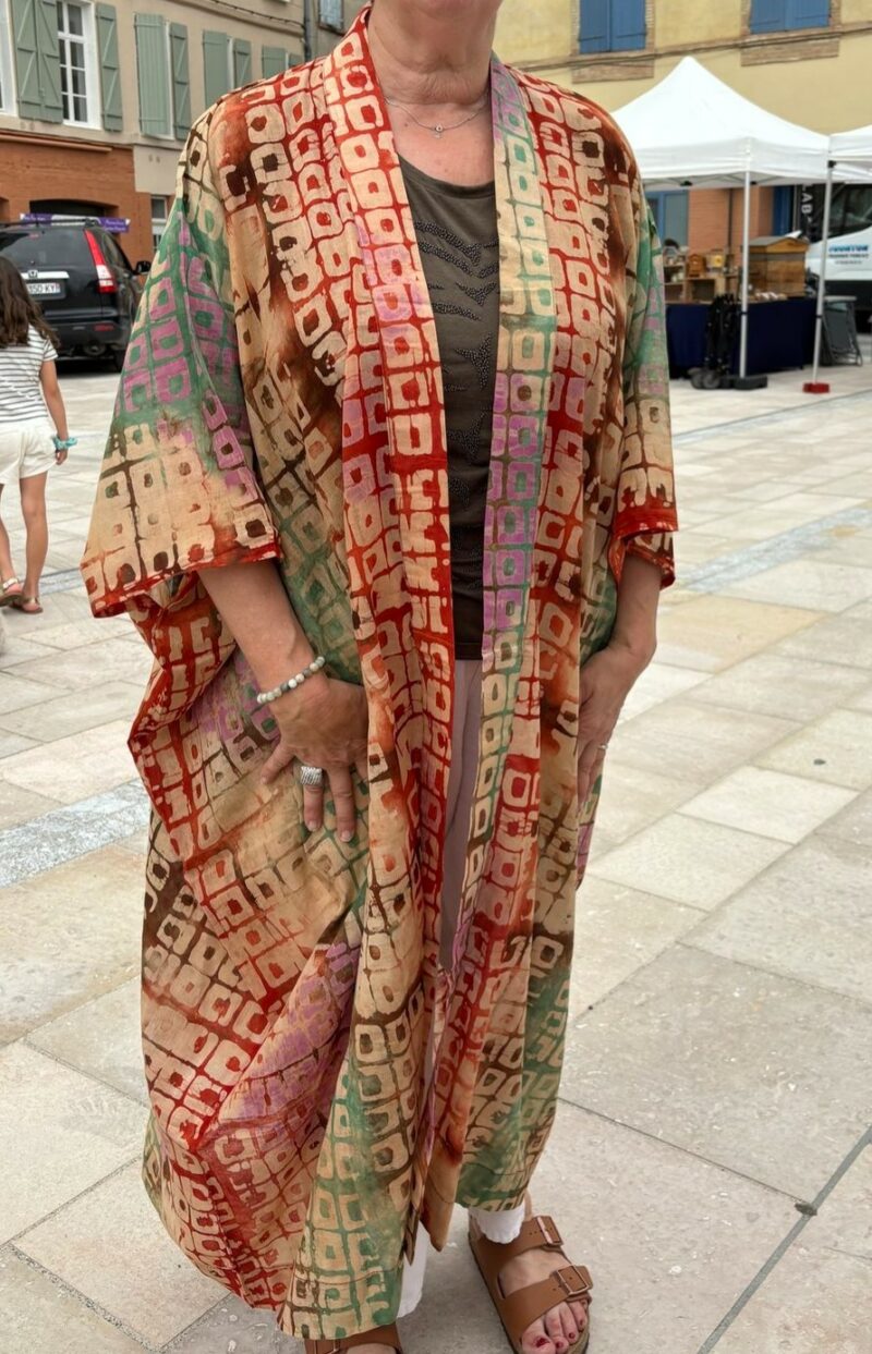 KIMONO - taille unique - unisexe - beige – Image 2
