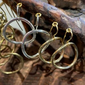 OLA Boucles d'oreilles - Argent - S